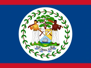 Belize flag, representative of Belize Creole English — document translation services