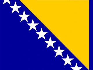 Bosnia and Herzegovina flag, representative of Bosnian — document translation services