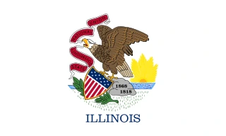 Illinois flag — document translation services