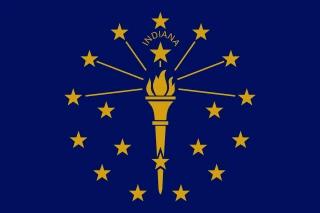 Indiana flag — document translation services