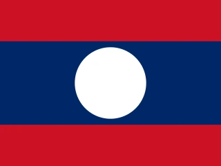Laos flag, representative of Lao — document translation services