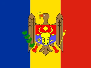 Moldova flag, representative of Moldovan — document translation services