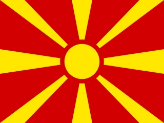 North Macedonia flag, representative of Macedonian — document translation services