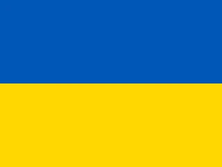 Ukraine flag, representative of Ukrainian — document translation services