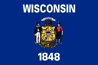 Wisconsin flag — document translation services